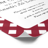 パイタイムカプセル1歳男女兼用誕生日 ポスター (角)