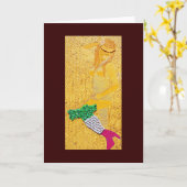 パイタリアンスタガール カード (黄色い花)