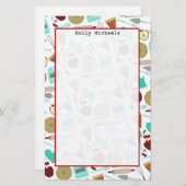 パイテーマの文房具 便箋 (正面/裏面)