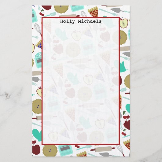 パイテーマの文房具 便箋 (正面)