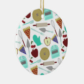 パイテーマパターンオーナメント セラミックオーナメント (右)