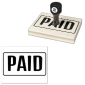 パイド ラバースタンプ (押印)