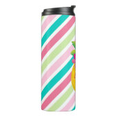 パイナかわいらしストライプのウ タンブラー (回転左)