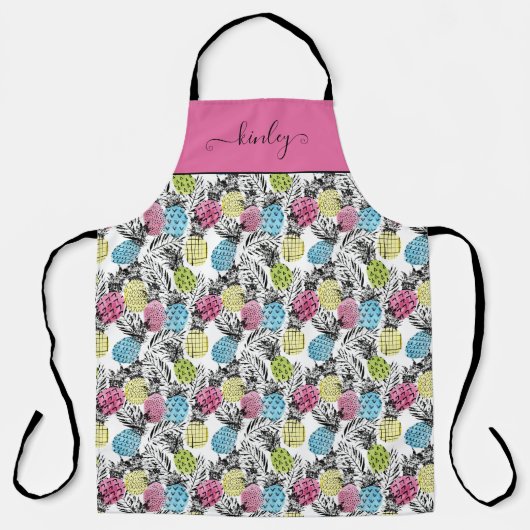 パイナップグランジルパーム エプロン (正面)