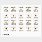 パイナップルおもしろいだ スクエアシール (シート)