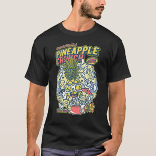 パイナップルおもしろいクランチブレックファストシリアル1 Tシャツ