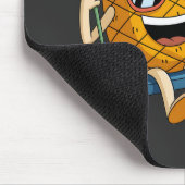 パイナップルおもしろいスインガーマウスパッドのスイング マウスパッド (コーナー)