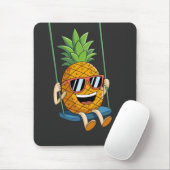 パイナップルおもしろいスインガーマウスパッドのスイング マウスパッド (マウス)