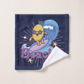 パイナップルおもしろいバスタオルセット バスタオルセット (ウォッシュタオル)