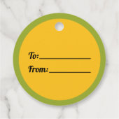 パイナップルおもしろいメッセージカード フェイバータグ (裏面)