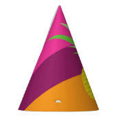 パイナップルかわいい夏の第1誕生会のテーマ パーティーハット (左)