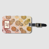 パイナップルかわいらしズ ラゲッジタグ (正面横)