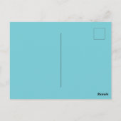 パイナップルかわいらし引用文になる ポストカード (裏面)