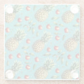 パイナップルさくらんぼブリス ガラスコースター (裏面)