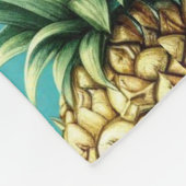 パイナップルさくらんぼブリス フリースブランケット (角)