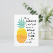 パイナップルである ポストカード (スタンド正面)