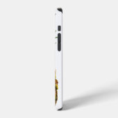パイナップルとお名前とモノグラム iPhoneケース (左側面)