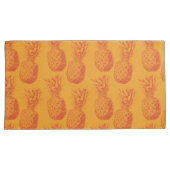 パイナップルとのシームレスなパターン 枕カバー (正面右)