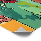 パイナップルとの静物生活 ポスター (角)