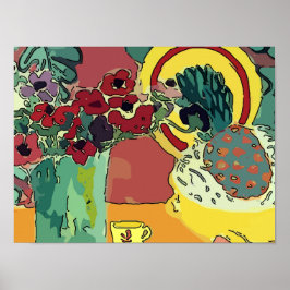パイナップルとの静物生活 ポスター