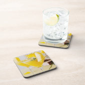 パイナップルとジンジャーフレスカカクテル コースター (右側)