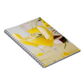 パイナップルとジンジャーフレスカカクテル ノートブック (右側)