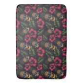 パイナップルとスカル バスマット (正面縦)