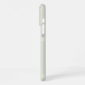 パイナップルとチェック柄 iPhoneケース (左側面)