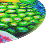 パイナップルとトロピカルフルーツ。買今 カッティングボード (角)