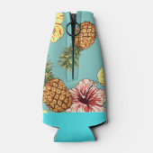 パイナップルとハイビスカス ボトルクーラー (裏面)