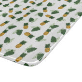 パイナップルとパーム葉の カッティングボード (角)