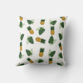 パイナップルとパーム葉の クッション (裏面)