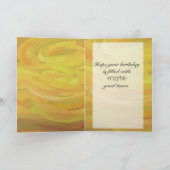 パイナップルとブラックパーティー カード (内部)