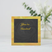 パイナップルとブラックパーティー 招待状 (スタンド正面)