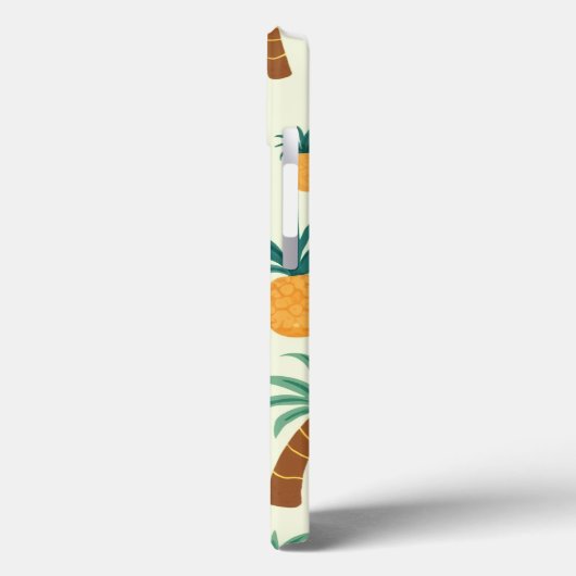 パイナップルとヤシの木のパターンデザインイポンケース Case-Mate iPhoneケース (裏面 / 左)