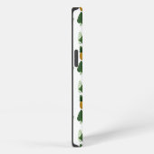 パイナップルとヤシの葉 iPhoneケース (右側面)
