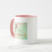 パイナップルと人魚になりよう マグカップ (正面左)