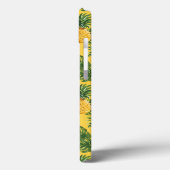 パイナップルと熱帯葉の金ゴールド Case-Mate iPhoneケース (裏面 / 左)