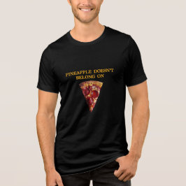 パイナップルなしピザTシャツ トライブレンドTシャツ