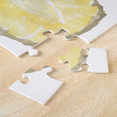 パイナップルになる背の高い衣服は王冠と甘い ジグソーパズル (側面)