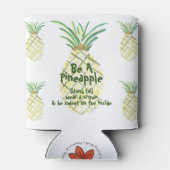 パイナップルになれ… 缶クーラー (裏面)