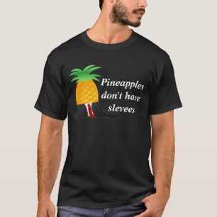 パイナップルに袖がありません Tシャツ