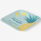 パイナップルのようにパーティしよう ペーパープレート (傾斜あり)