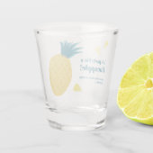 パイナップルのようにパーティーしよう ショットグラス (裏面)