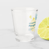 パイナップルのようにパーティーしよう ショットグラス (左)