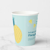 パイナップルのようにパーティーしよう 紙コップ (右)