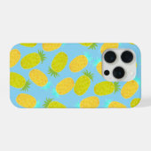 パイナップルのデザイン iPhoneケース (裏面横)