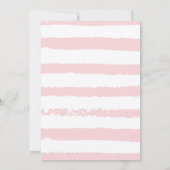 パイナップルのパーティー招待状のように 招待状 (裏面)