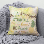 パイナップルの引用文感動的だ クッション