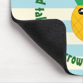 パイナップルの引用文感動的だ マウスパッド (コーナー)